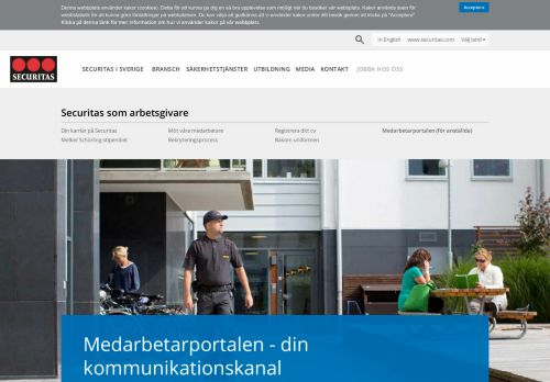 
                            6. Medarbetarportalen - din kommunikationskanal - Securitas