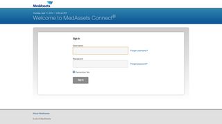 
                            1. MedAssets Connect Sign In