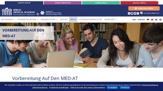 
                            11. MedAT Vorbereitung & Medizin-Aufnahmetest | Berlin Medical Academy