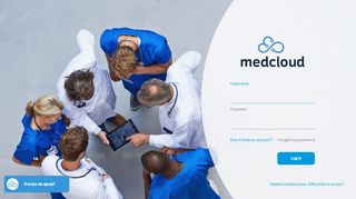 
                            1. MedCloud | Login