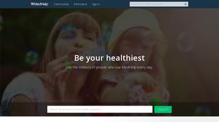 
                            7. MedHelp - Health community, health information, medical questions ...