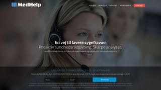 
                            2. MedHelp - Vi vil gøre en forskel