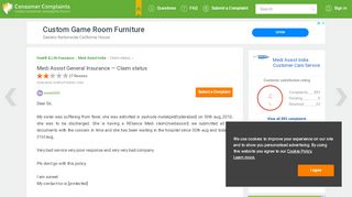 
                            10. Medi Assist General Insurance — Claim status