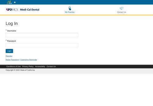 
                            2. Medi-Cal Dental Dental Portal - Denti-Cal