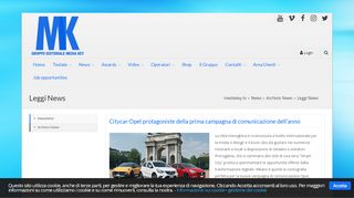 
                            9. Media Key: Citycar Opel protagoniste della prima campagna di ...