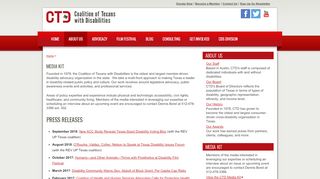 
                            13. Media Kit - Coalition of Texans with Disabilities