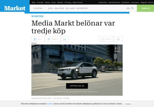 
                            5. Media Markt belönar var tredje köp | Market