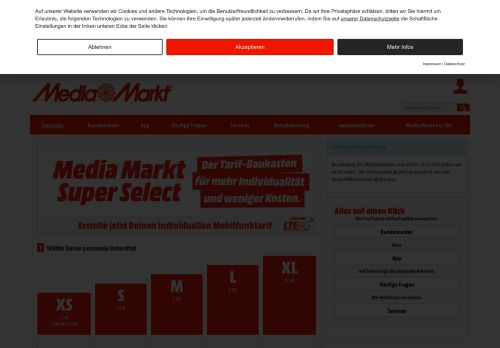 
                            4. Media Markt: günstige Prepaid und Laufzeit Tarife für Ihr Handy ...