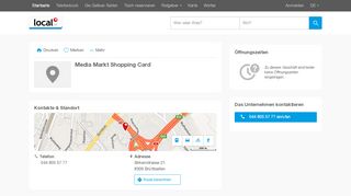 
                            10. Media Markt Shopping Card in Brüttisellen - Adresse & Öffnungszeiten ...