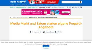 
                            8. Media Markt und Saturn starten eigene Prepaid-Angebote » inside ...
