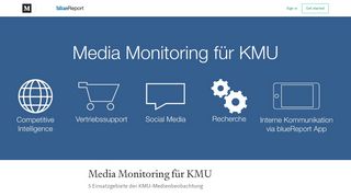 
                            12. Media Monitoring für KMU – blueReport Monitoring