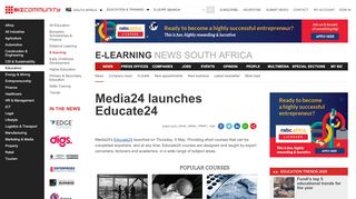 
                            11. Media24 launches Educate24 - Bizcommunity.com