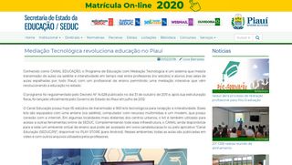 
                            4. Mediação Tecnológica revoluciona educação no Piauí - SEDUC ...