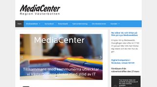 
                            1. MediaCenter vid Region Västerbotten – Tillsammans med ...