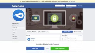 
                            5. MediaFire - Trang chủ | Facebook