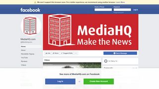 
                            4. MediaHQ.com - Home | Facebook