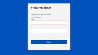 
                            3. MediaHub: Login