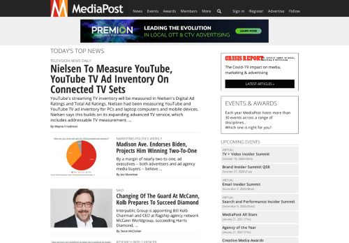 
                            7. MediaPost - News and Conferences for Media, Advertising and ...