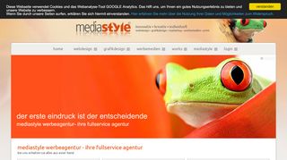 
                            10. mediastyle werbeagentur - webdesign - grafikdesign - printmedien ...