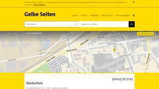 
                            9. Mediathek 55218 Ingelheim Öffnungszeiten | Adresse | Telefon