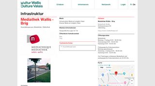 
                            11. Mediathek Wallis - Brig - Agenda - Kultur Wallis