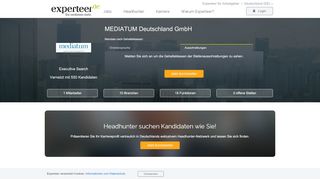 
                            7. MEDIATUM Deutschland GmbH: Headhunter Stellenangebote und ...