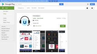 
                            5. mediaU – Apps bei Google Play