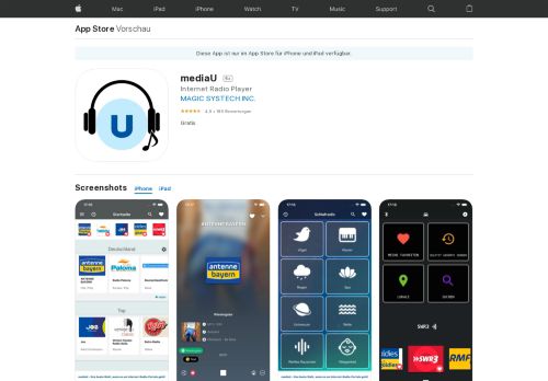 
                            7. mediaU im App Store - iTunes - Apple