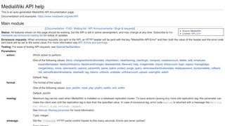 
                            5. MediaWiki API help - Login VSI Documentation