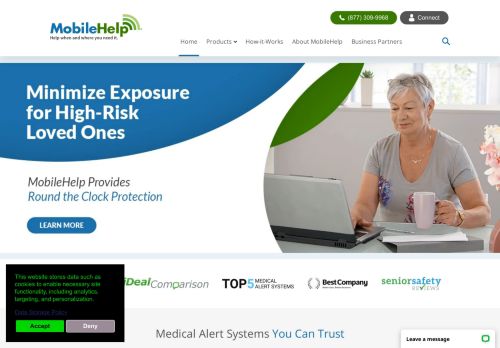 
                            6. Medical Alert Systems | Monitoring Devices From MobileHelp ...