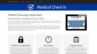 
                            12. Medical Check In | A Better Sign In Sheet
