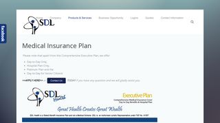 
                            9. Medical Insurance Plan - SDL