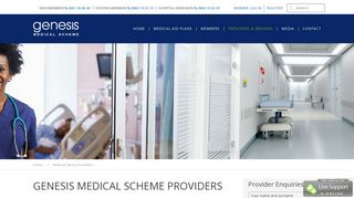 
                            8. Medical Service Providers - Genesis Medical Scheme