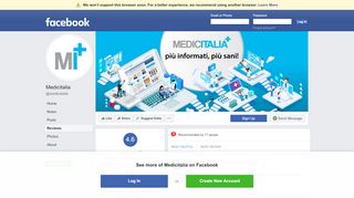 
                            11. Medicitalia - Reviews | Facebook