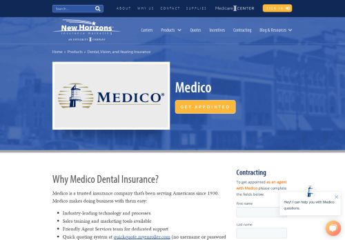 
                            9. Medico Dental, Vision & Hearing Insurance | New Horizons Insurance ...