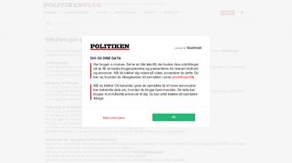 
                            3. Medielogin | Politiken Plus - Politiken PLUS