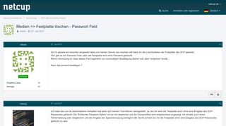 
                            12. Medien => Festplatte löschen - Passwort Feld - SCP (Server Control ...