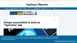 
                            12. Medien: Verleger zuversichtlich im Streit um 