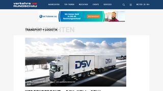 
                            10. Medienbericht: DSV will Ceva Logistics kaufen | VerkehrsRundschau.de