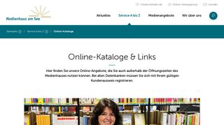 
                            4. Medienhaus Friedrichshafen: Online-Kataloge - Medienhaus am See