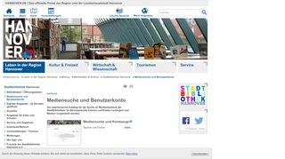 
                            2. Mediensuche & Benutzerkonto | Stadtbibliothek Hannover ...