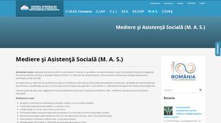 
                            13. Mediere și Asistență Socială (M. A. S.) | CJRAE Constanta