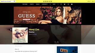 
                            13. Medina – Vend Om Lyrics | Genius Lyrics