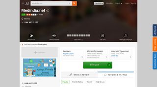 
                            10. Medindia.net - Internet Websites For Health in Mumbai - Justdial