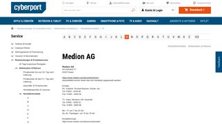 
                            5. Medion AG - Cyberport