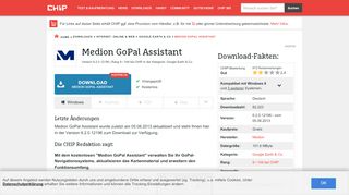 
                            7. Medion GoPal Assistant - Download - CHIP