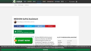 
                            8. MEDION GoPal Assistant Download – GIGA