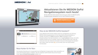 
                            4. MEDION GoPal Assistant - Karten, POIs, Software