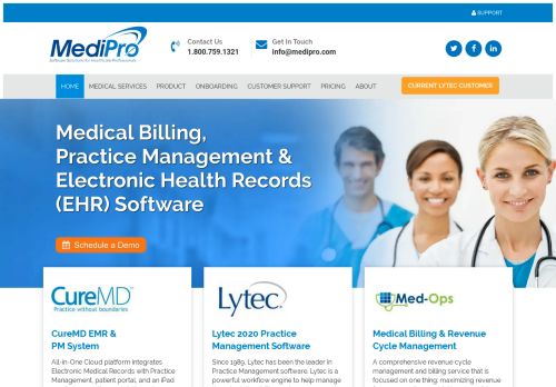 
                            6. MediPro: Medical Practice Management Software, EMR, EHR ...