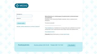 
                            1. Mediq - Login